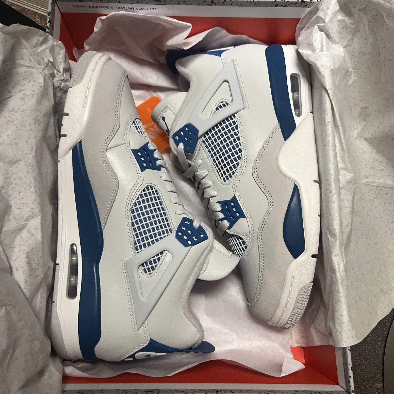 jordan 4 military blue