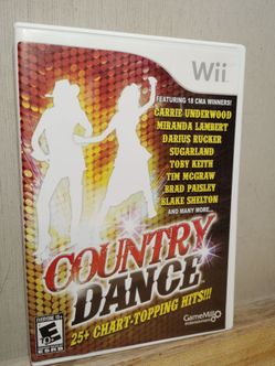 NINTENDO Wii COUNTRY DANCE 🪩🤠