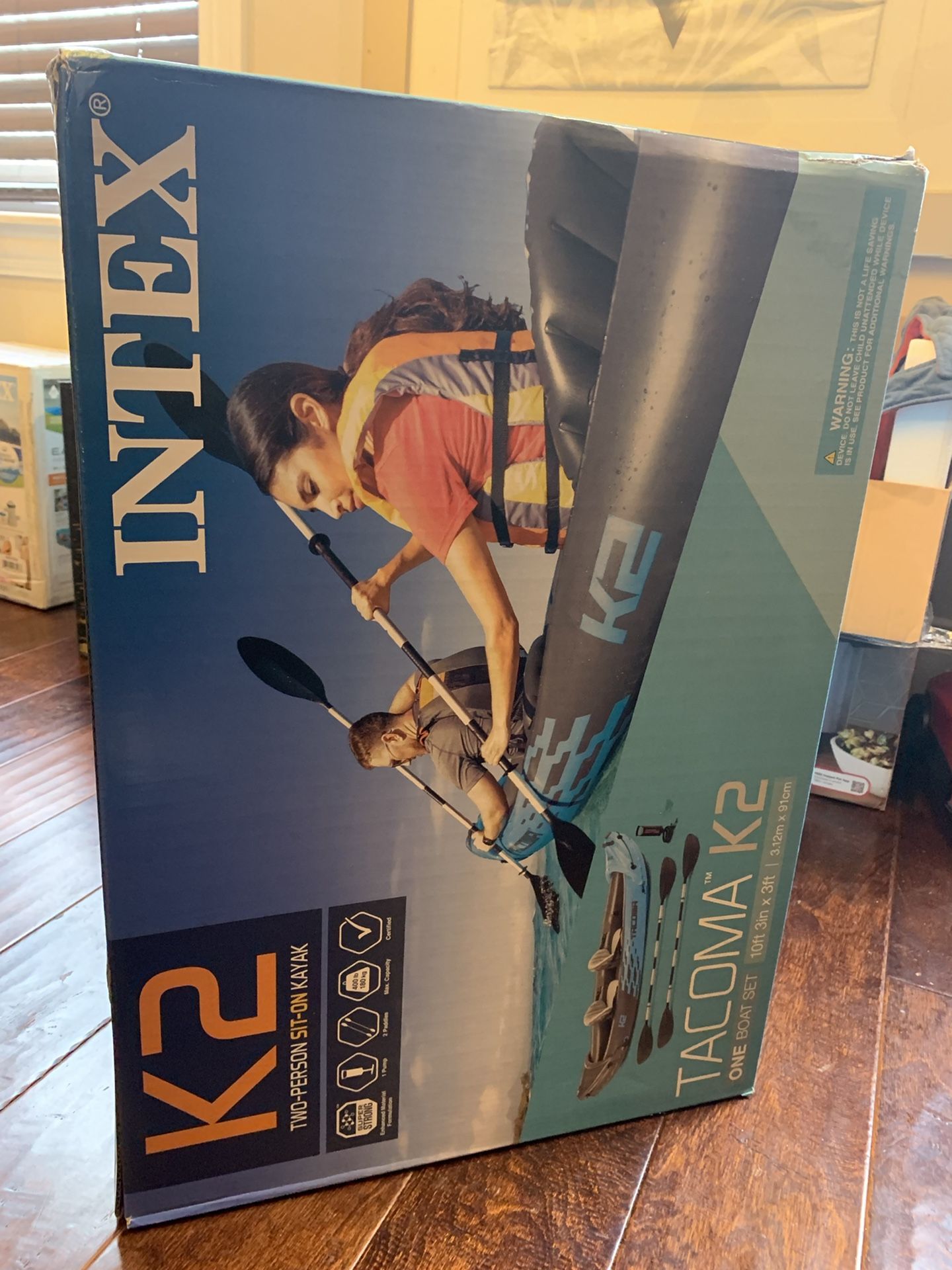 Intex Tacoma K2 inflatable Kayak for 2