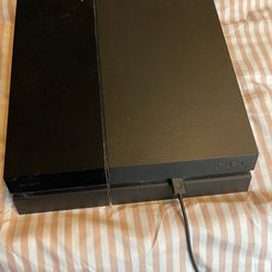 PS4 With Two Controllers 