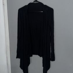 Tahari Black Cardigan 