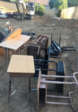Desks , chairs , small desk