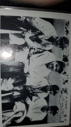 All Star photo with Babe Ruth Lou Gehrig Dickey to maggio