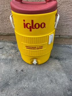 Igloo cooler water dispenser