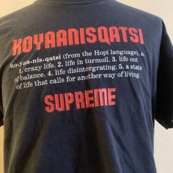 Supreme Hopi indigenous tshirt sz M 