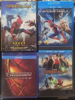 6 movies Spider-man