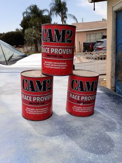 Vintage oil cans