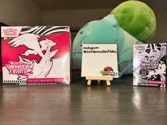 White Flare ETB and Booster Bundle