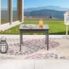 Square Metal Outdoor Side Table