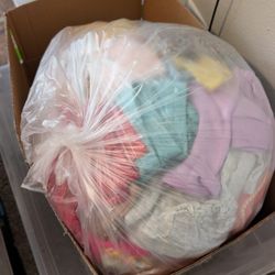 Box Of Baby Girl Clothing 