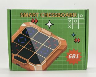 🧩 6-in-1 Electronic Tic Tac Toe Bolt Game – Brand New, Rechargeable w/ Mute Function