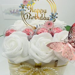 Purse Eternal Rose Arrangement 