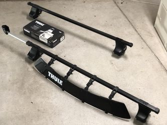 Thule square bar roof rack new arrivals
