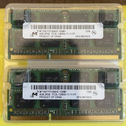 8GB PC3L-12800S DDR3 1600 2RX8 Non-ECC SODIMM Memory