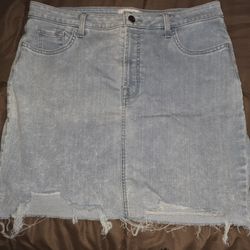 JEAN 7 Womens Jean Pencil Skirt Size 12