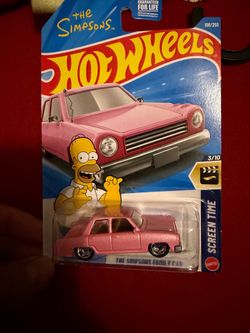 Hot Wheels The Simpsons Family Car