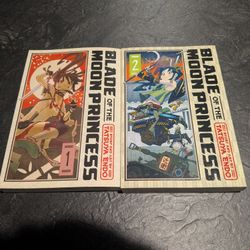 Blade of the Moon Princess Manga Series, English (Vol. 1-2)