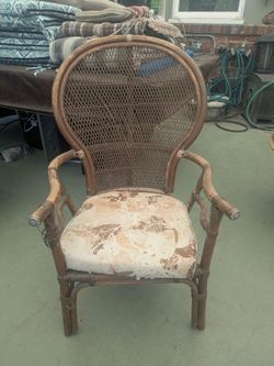 Mcm bamboo chair
