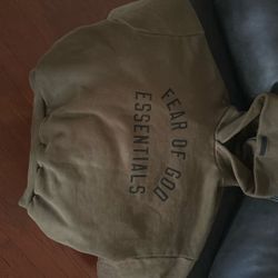 Small Green Essential Hoodie 