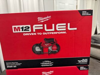 Milwaukee M12 FUEL 12V Lithium-lon Cordless Compact Band Saw (Tool-Only) $ $240Each $$$