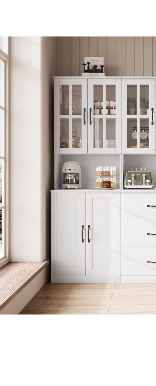 Storage cabinet WHITE $150