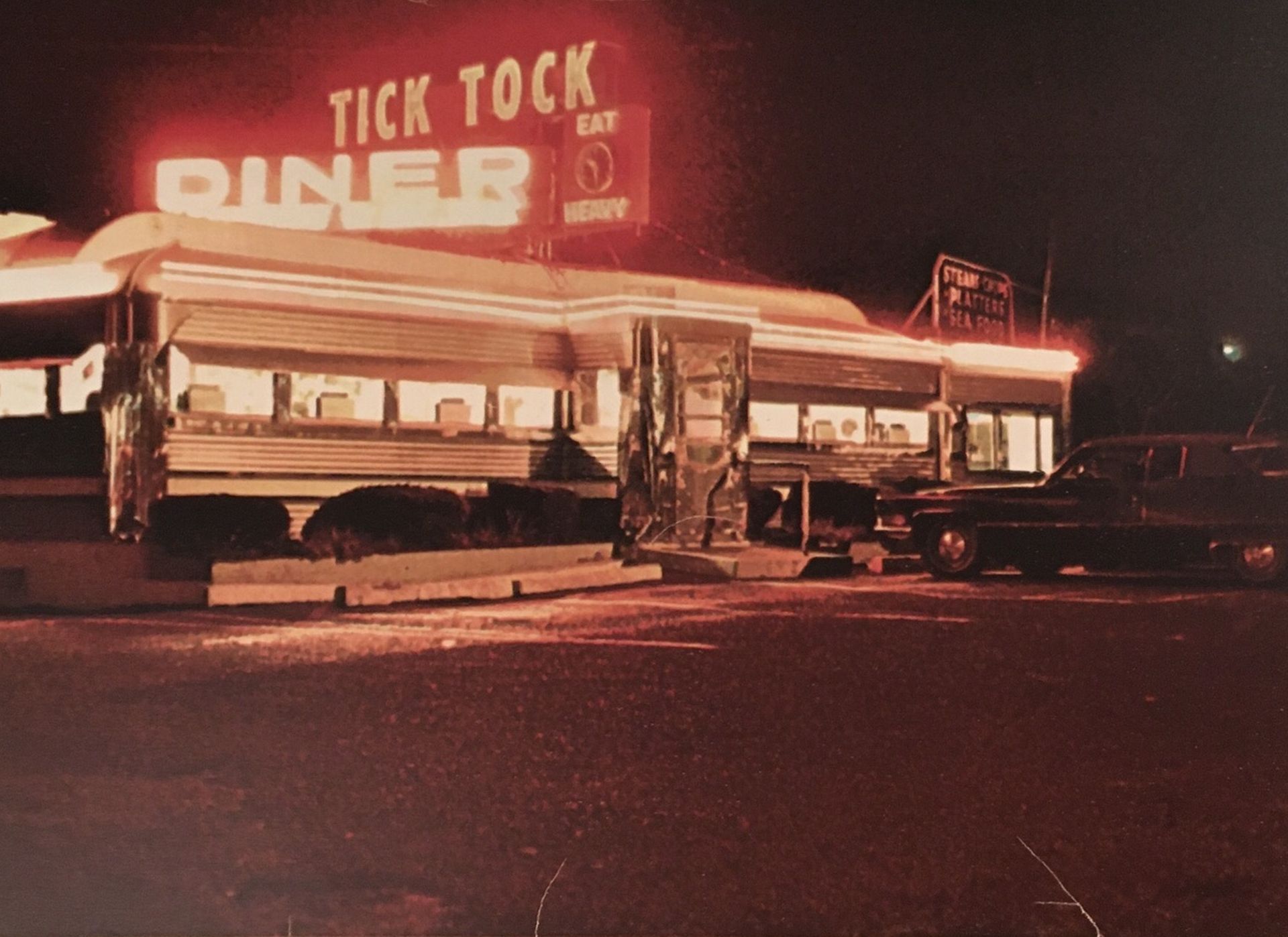 Tick Tock Diner - Lithograph By John Baeder