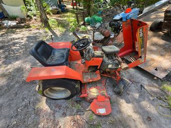 Antique Ingersoll Garden tractor 18 hp Onan engine