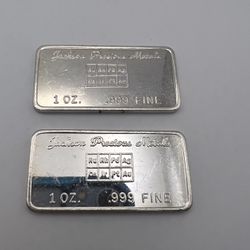 Silver Bars 1oz .999