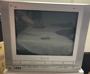 Panasonic vhs /dvd crt tv