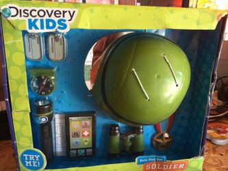 Discovery kids soldier role playing set.