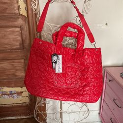 BETTY BOOP FLEISCHER STUDIOS BAG TOTE PURSE 