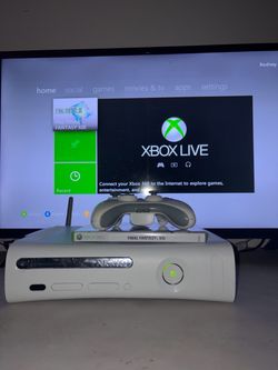 60gb Pro While Xbox 360 Console With Controller (Firm Price)