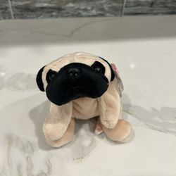 TY Beanie Baby - PUGSLY the Pug Dog