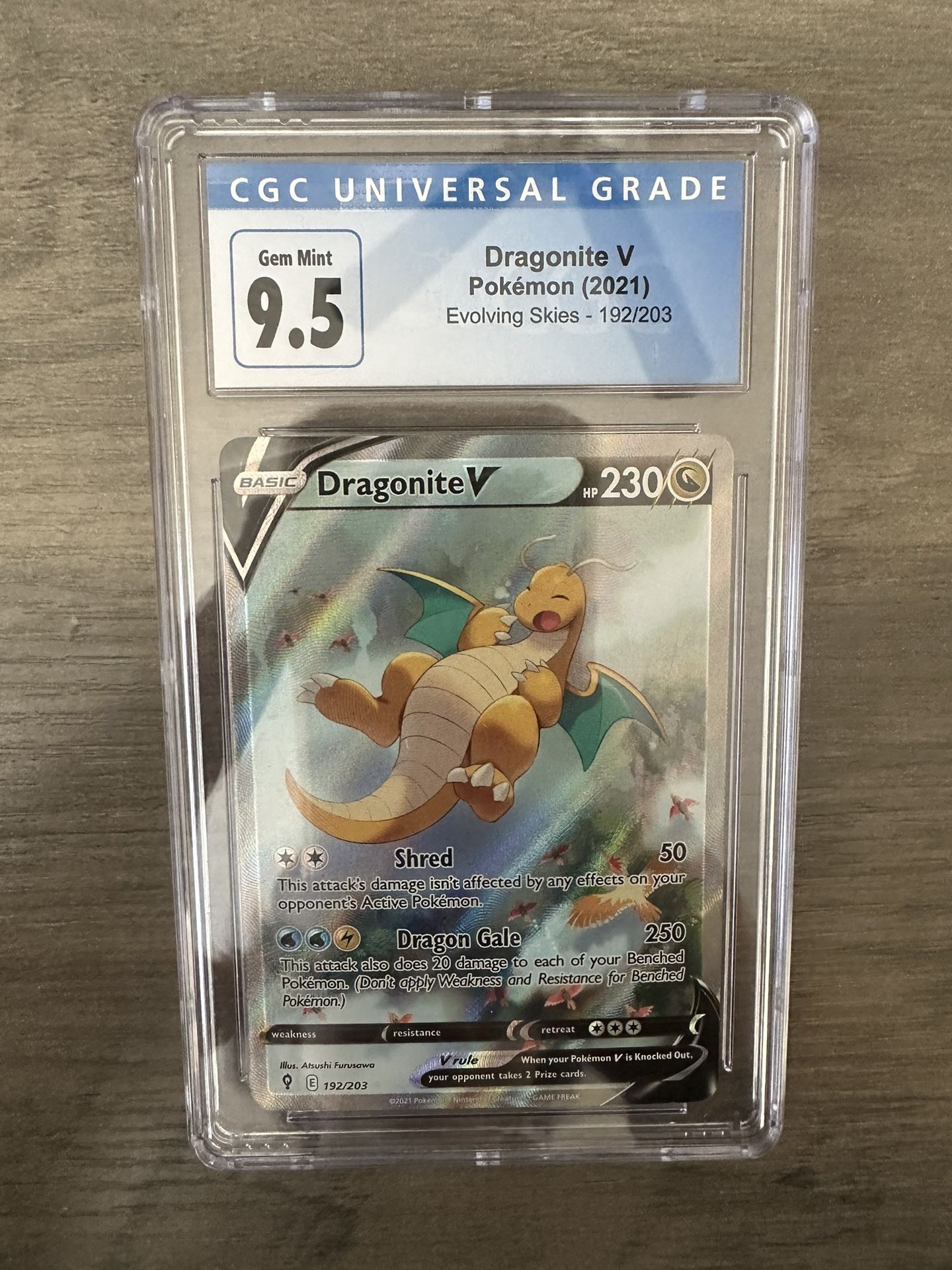 Pokémon Dragonite V (Alt Art) 9.5