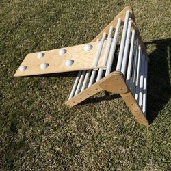 Lily & River Pottery Barn Kids Little Climber - Montessori - Pikler - Wooden Climbing Gym