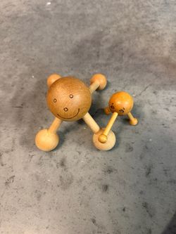 Wooden Ball Massager Set of 2