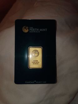 Perth Mint Gold bars
