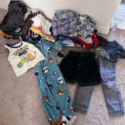 Large Lot of Toddler Boy Clothes 2T