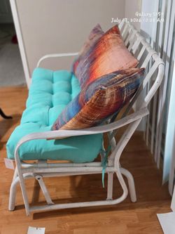 Outdoor Rocking Loveseat