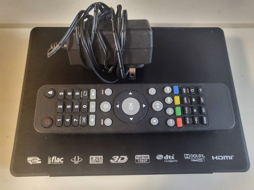 KDLINKS HD720 Extreme FULL HD 1080P 3D HD TV Media Player Remote Included