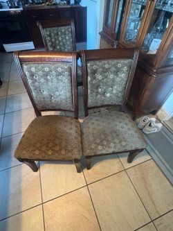 Table and chairs