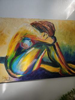 Original Painting On Canvas Signed