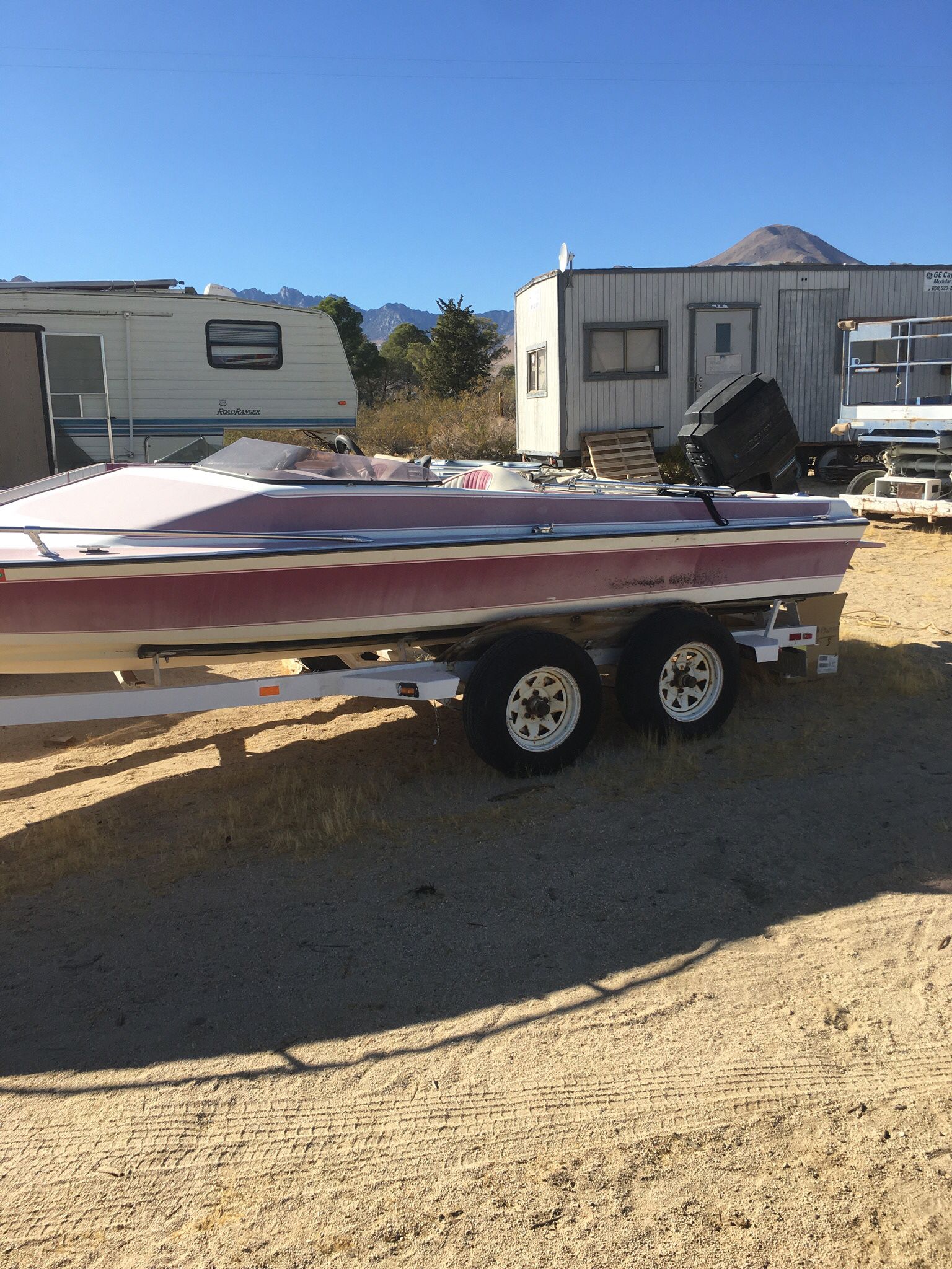 225hp Mercury Ski Boat W/ Trailer $1,500 