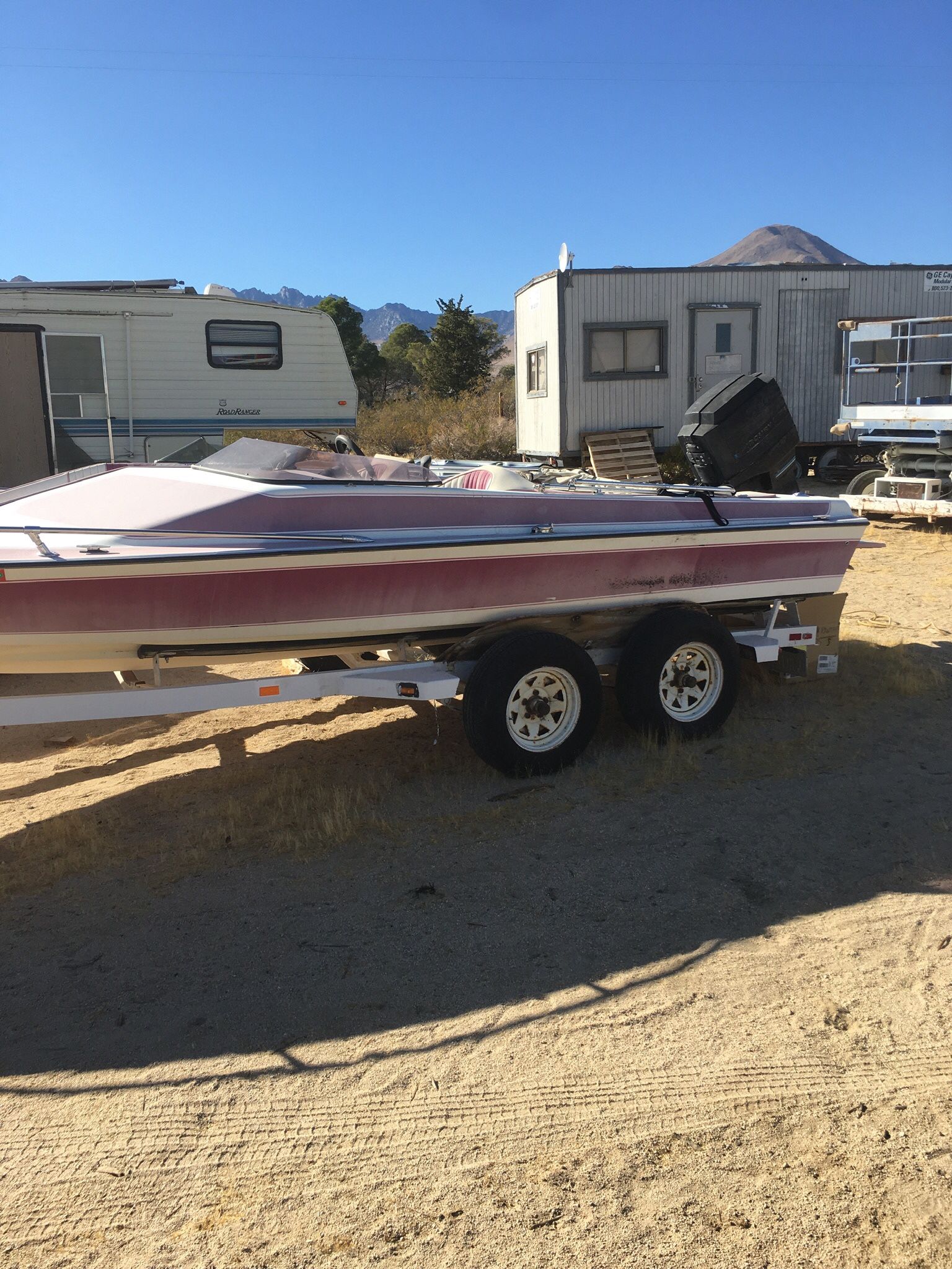 225hp Mercury Ski Boat W/ Trailer $1,500