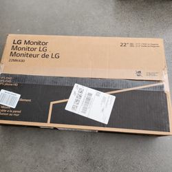 Lg monitor 21inch  75hz