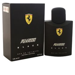 FERRARI SCUDERIA BLACK by Ferrari (MEN) - EDT SPRAY 4.2 OZ