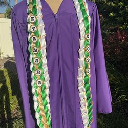 Wide Graduation SASH $35 (Add-On at an extra cost/Flowers) NO MONE
