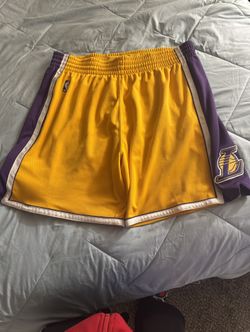 Los Angeles Lakers Authentic 2009-2010 Mitchell & Ness Shorts Size 3XL