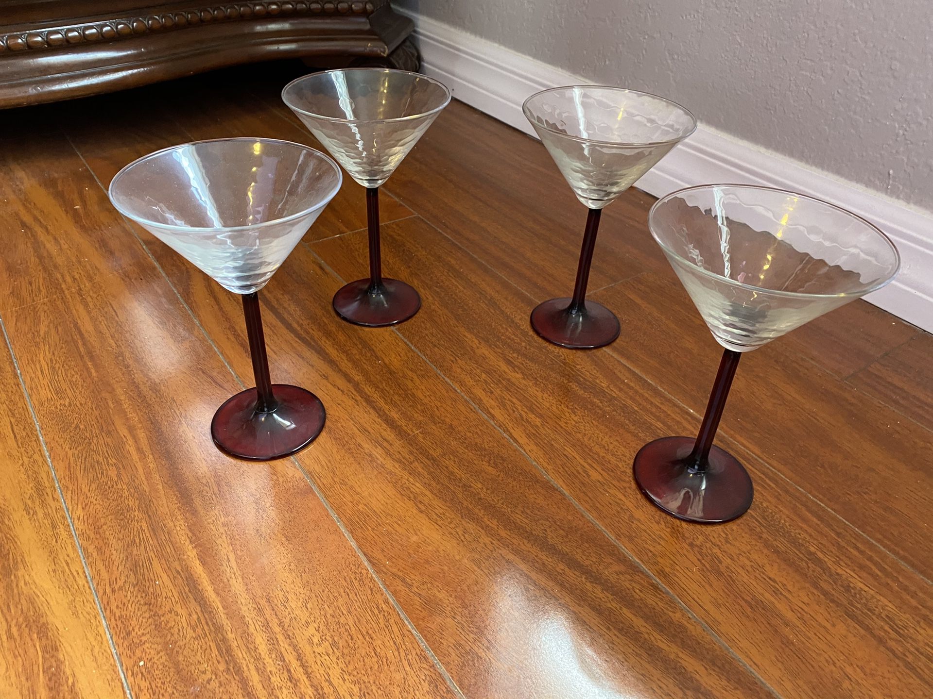 Martini Glass Cups set of 4