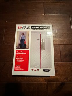 Zip door magnetic kit